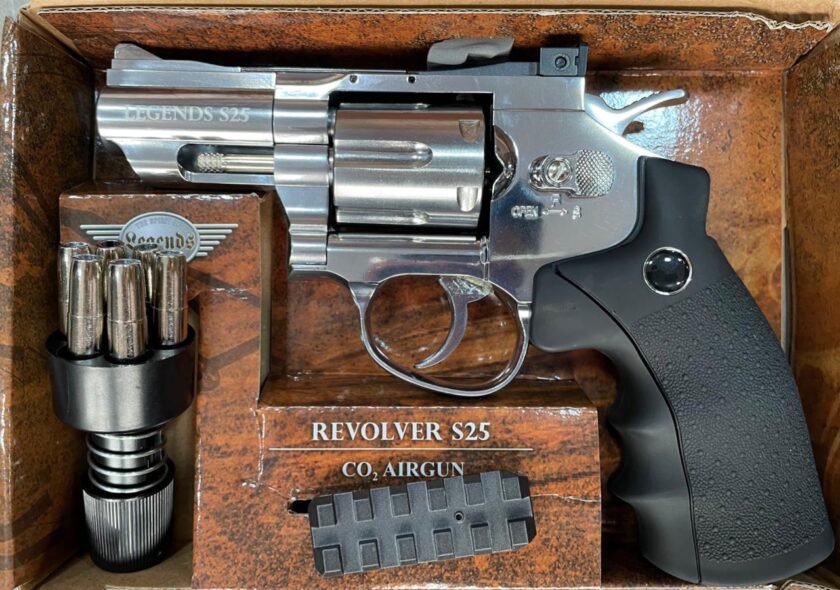 Legends S25 2.5" Pellet Revolver .177 Caliber The Air Gun Store