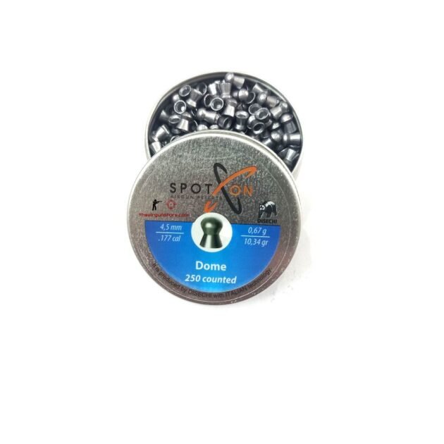 Spot On Dome 10.34gr 250 count 4.5mm Airgun Pellets