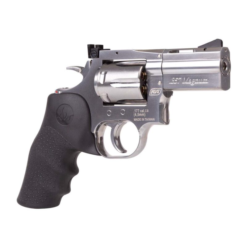 Dan Wesson 715 2.5″ Silver Pellet Co2 Air Revolver - The Air Gun Store