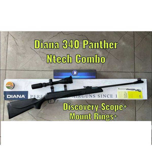 diana 340 Ntech Panther + discovery scope