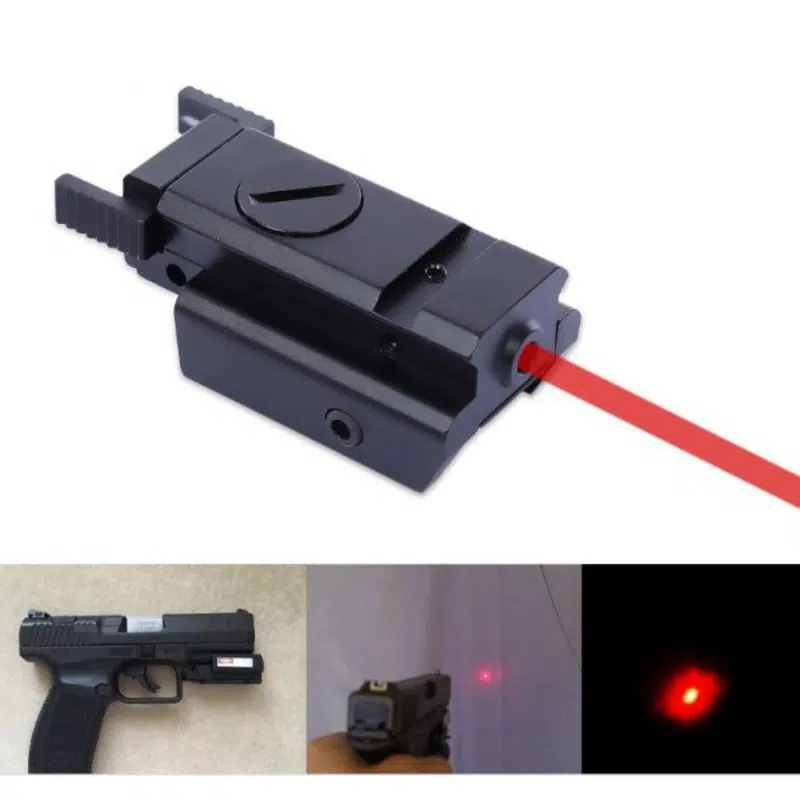 Ultra Slim Pistol Laser Sight – Dual Picatinny Mount - Image 3