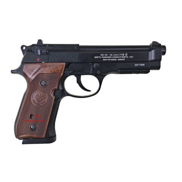 Beretta M92A1 with wooden grips 1