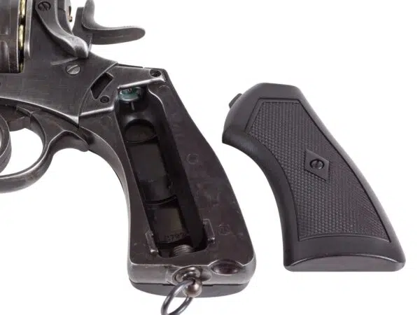 Webley MKVI .455 Service Model 6 inch CO2 Pellet Revolver - Battlefield Finish - Image 5