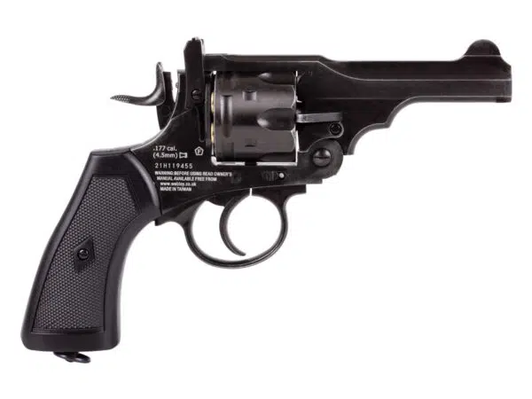 Webley MKVI .455 Police Model 4" CO2 Pellet Revolver - Image 3