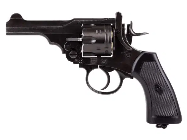 Webley MKVI .455 Police Model 4" CO2 Pellet Revolver - Image 4
