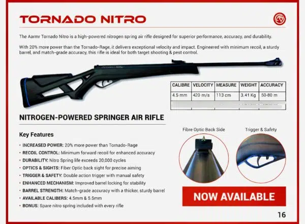 aarmr tornado nitro