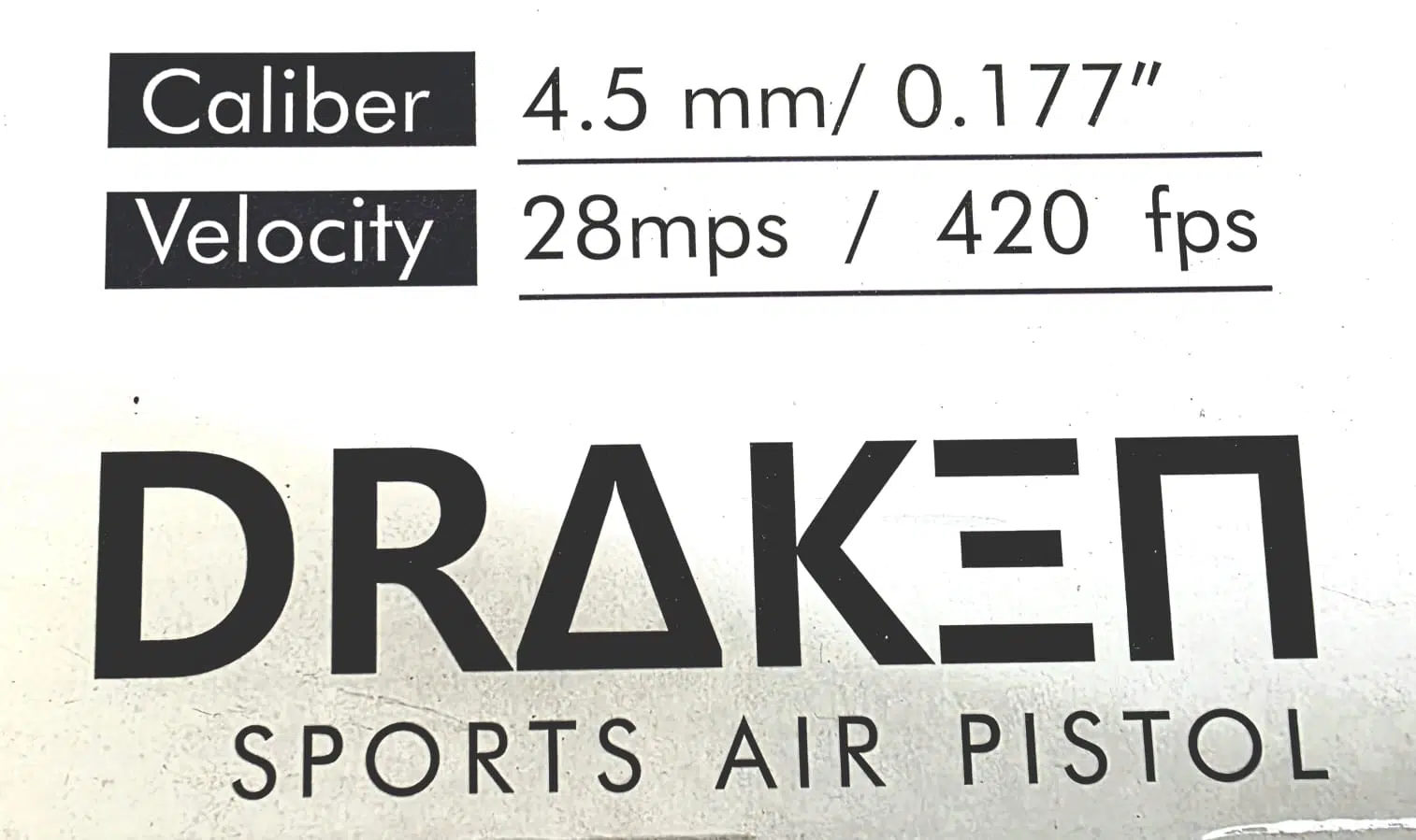 HEMAN DRAKEN .177 Shooting Air Pistol - Image 5