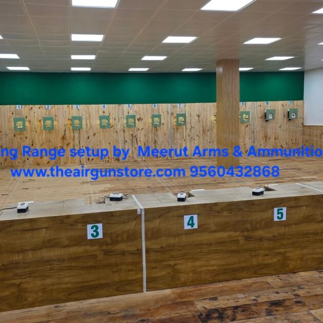 Premium Indoor 10 meter shooting range setup